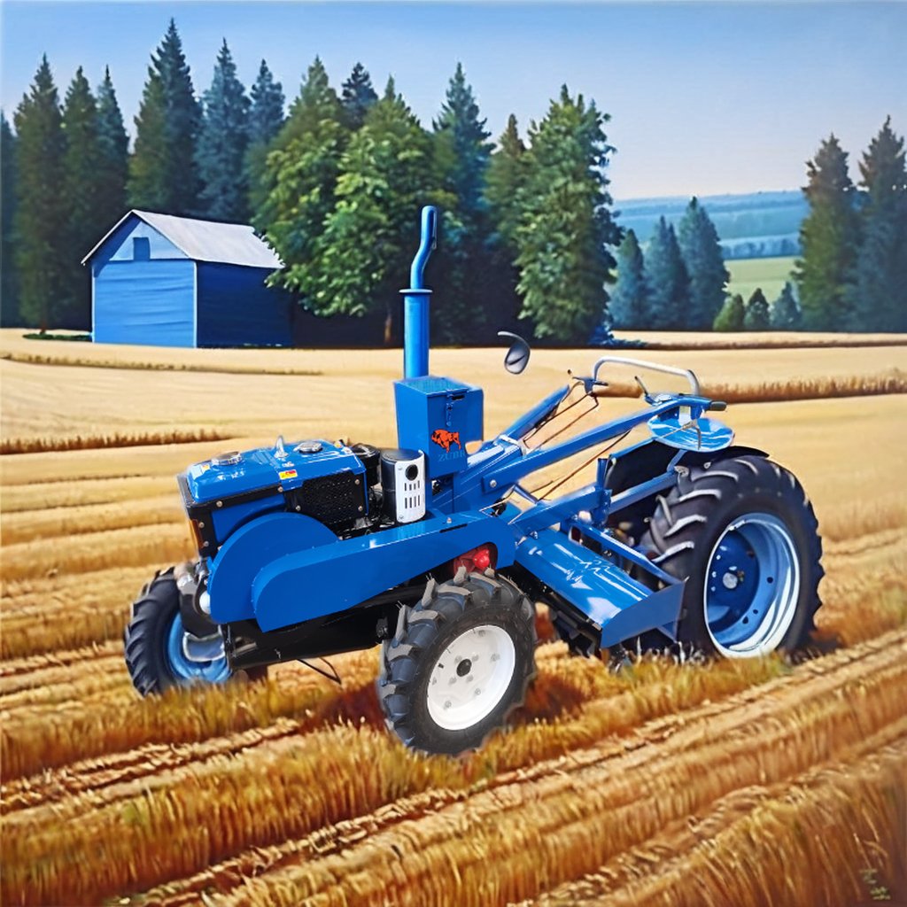 New Design China Machine Held Mini Right Gear Used diesel Farm Rotavator Agriculture Manual Power Tiller Hand Walking Tractor