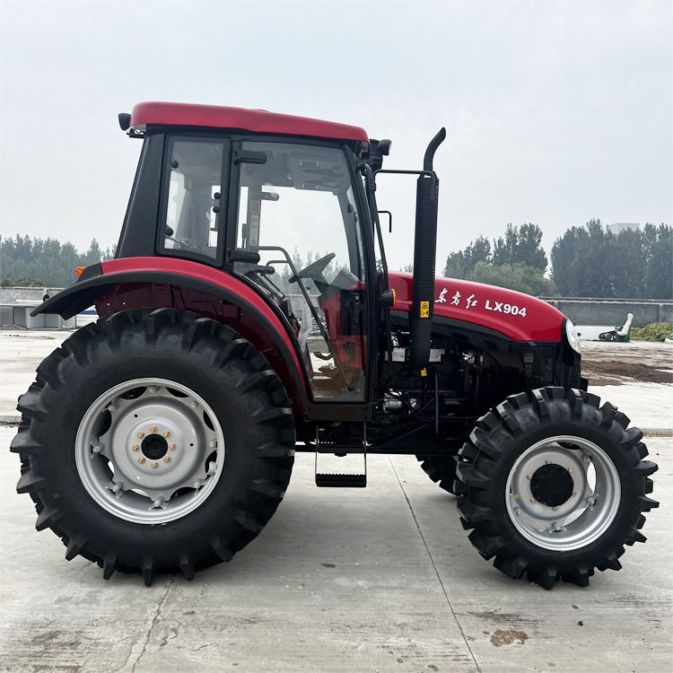 YTO-ENX904 High Quality 90hp Farm Tractor EPA Certified Automatic Agriculture Machinery Cabin Wheel Tractor Gearbox Used