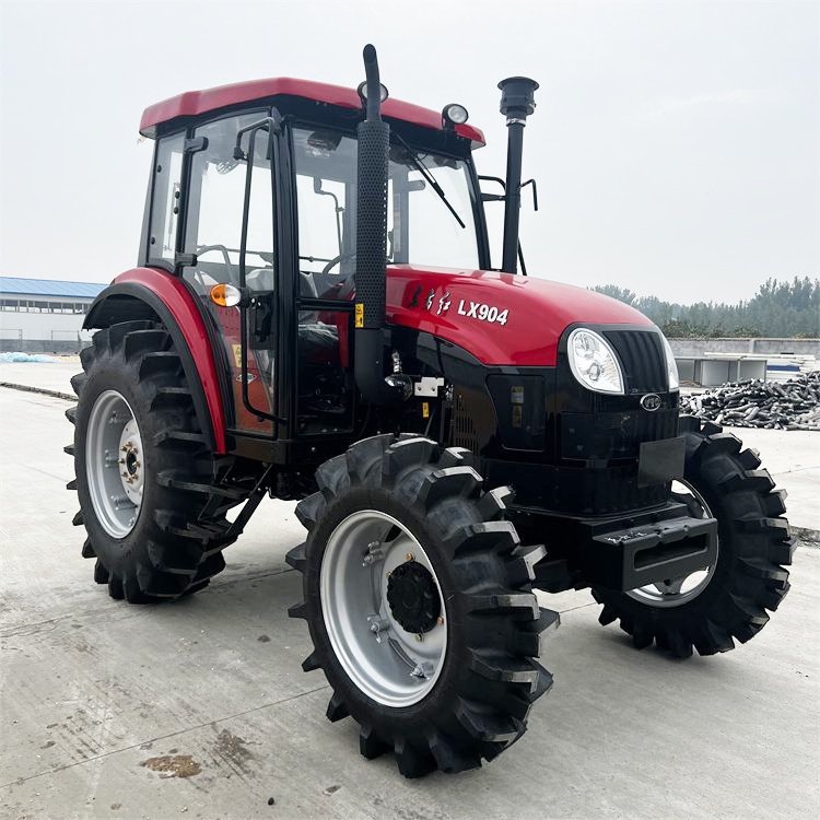 YTO-ENX904 High Quality 90hp Farm Tractor EPA Certified Automatic Agriculture Machinery Cabin Wheel Tractor Gearbox Used