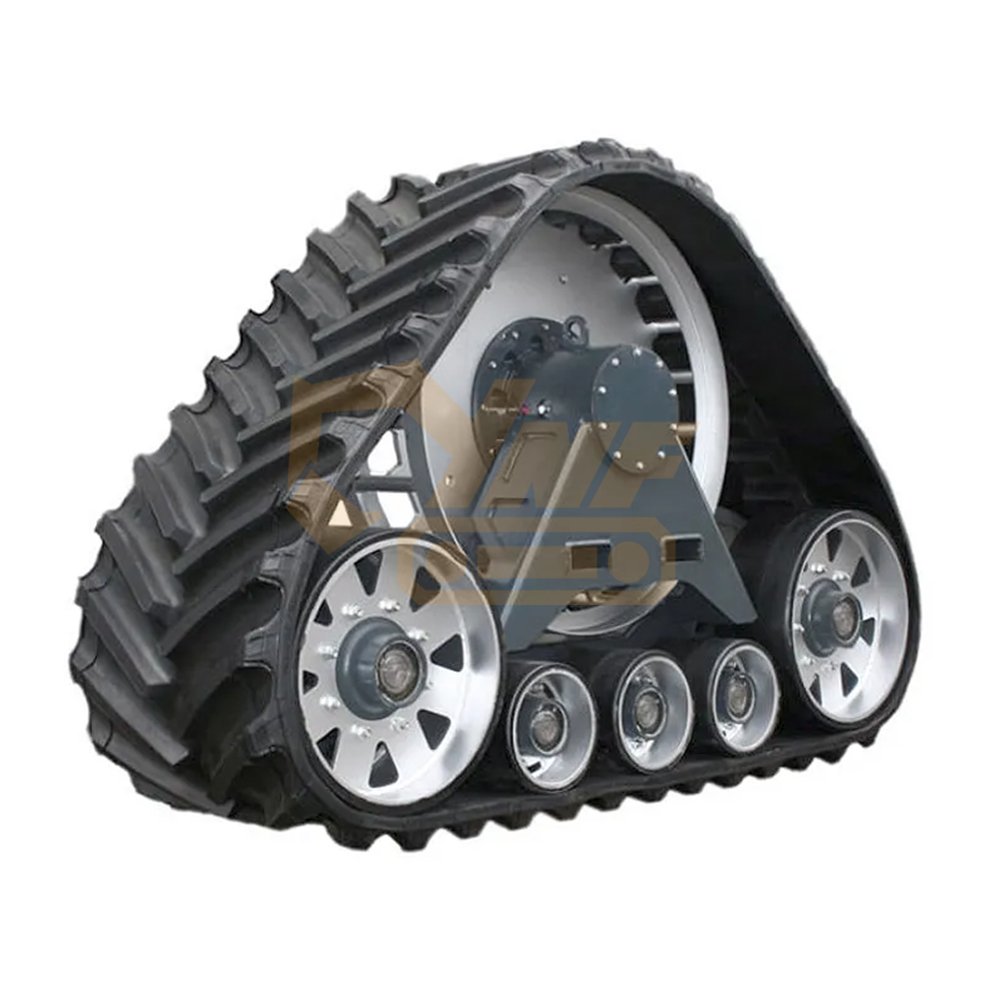 Manufacturer Agriculture Rubber Track Chassis Triangle Track Tractor for Track Asphalt Rubber Pavers AP1055