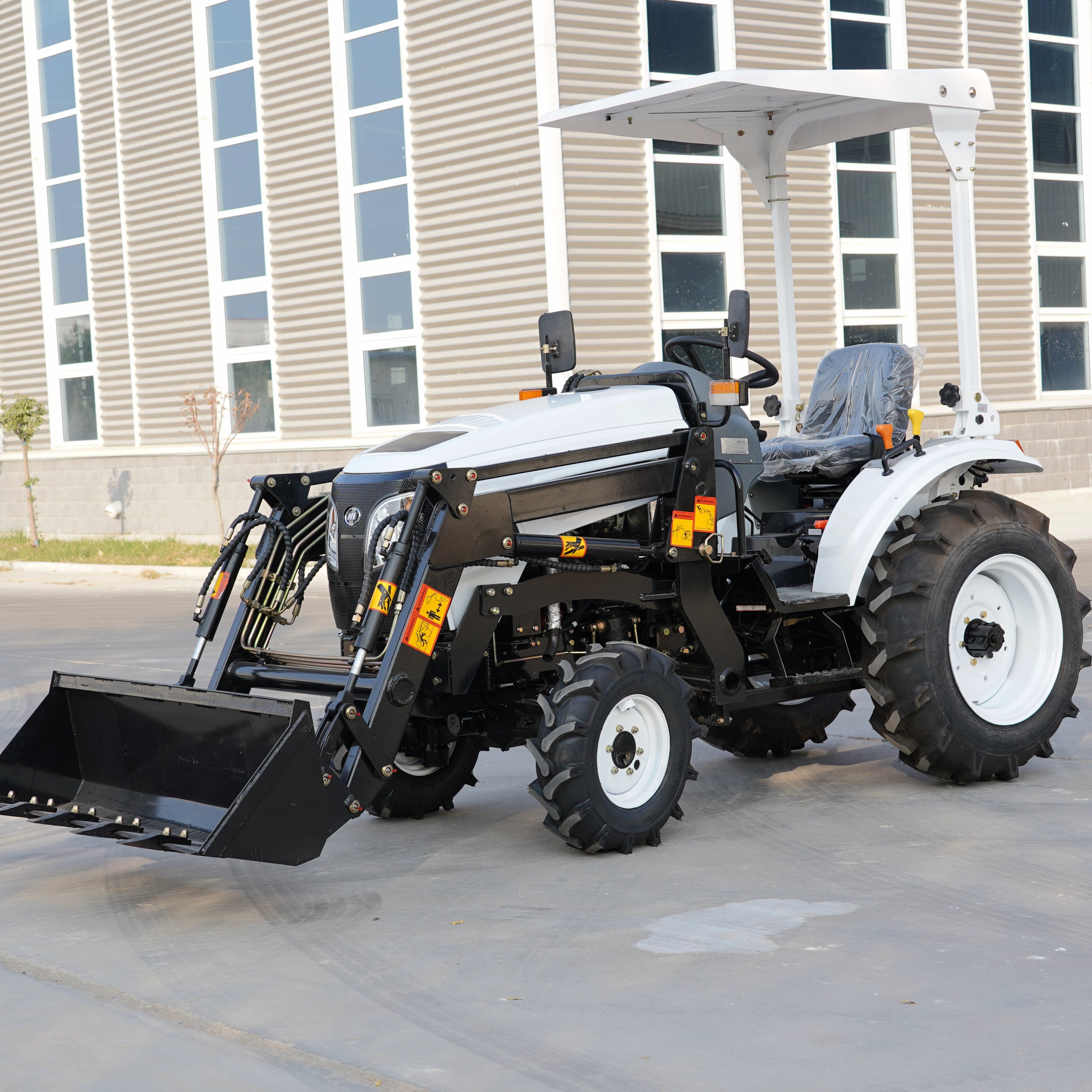 Multifunctional Mini Four-Wheeled Tractor Small Field Management Machine Mountainous Hilly Areas New Rotary Tiller Agriculture