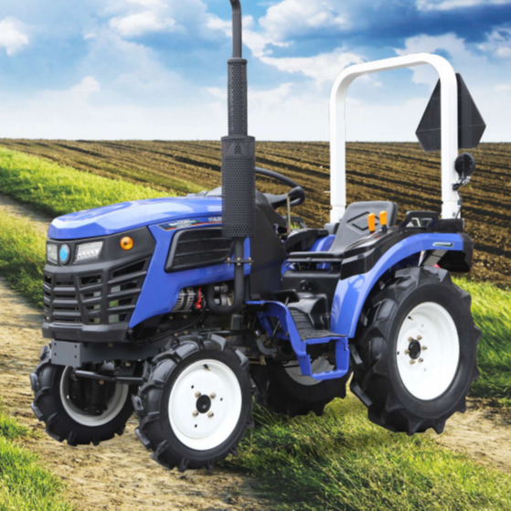 China Brand Agricultural Agricol 4 Wheel Farmer Micro Tractor Small Mini 4x4 Compact Farm 25hp