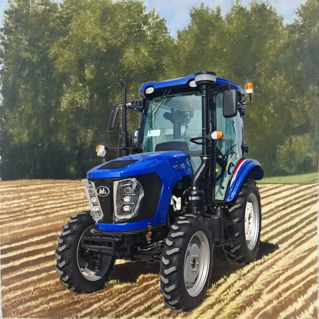 Hot Sale 4 Wheel 50hp 50 hp Mini Four-wheel Drive Farm 4wd 4x4 Agriculture Tractor with Loader