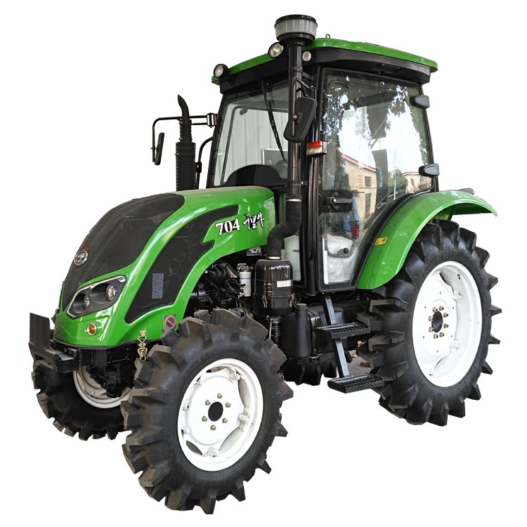 Small Agriculture Wheeled Tractor 55HP 60HP 65HP 70HP 75HP 80HP 4 Wheels Drive Tractor Mini Traktor Machine Price in Congo
