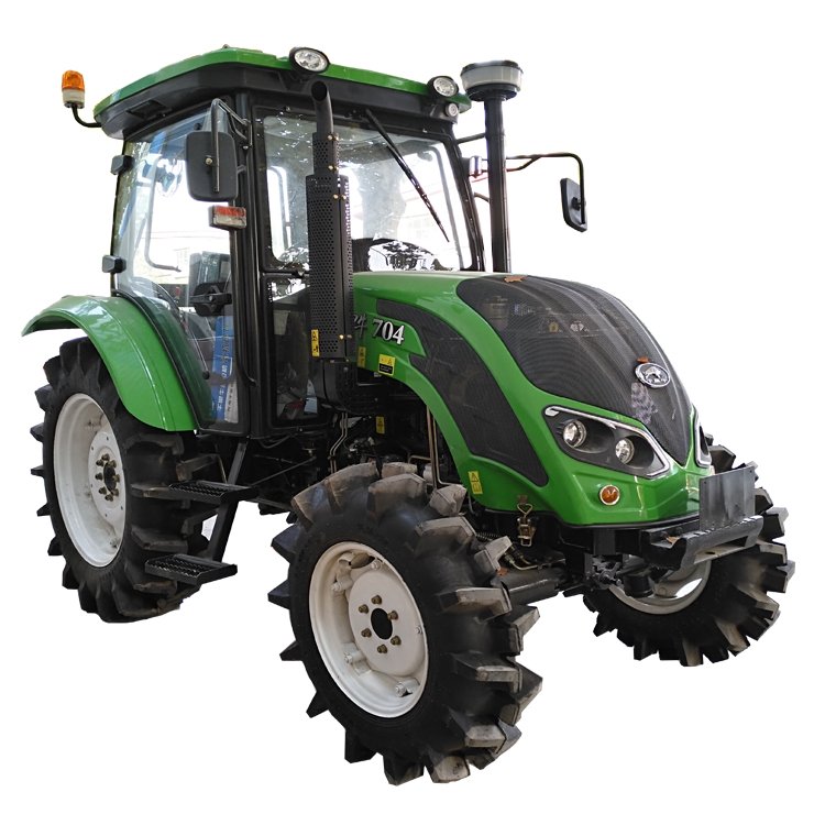 Small Agriculture Wheeled Tractor 55HP 60HP 65HP 70HP 75HP 80HP 4 Wheels Drive Tractor Mini Traktor Machine Price in Congo