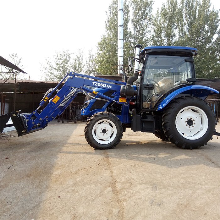 Small Agriculture Wheeled Tractor 55HP 60HP 65HP 70HP 75HP 80HP 4 Wheels Drive Tractor Mini Traktor Machine Price in Congo