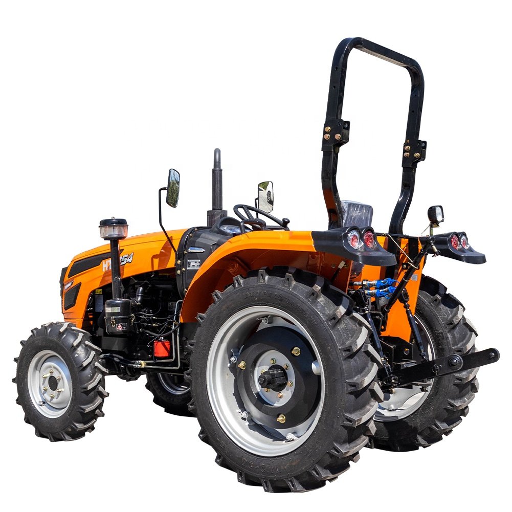 Small Tractor Garden 25hp 30hp 40hp 50hp 70hp Tractor Agricultural Mini Tractors with Front Loader