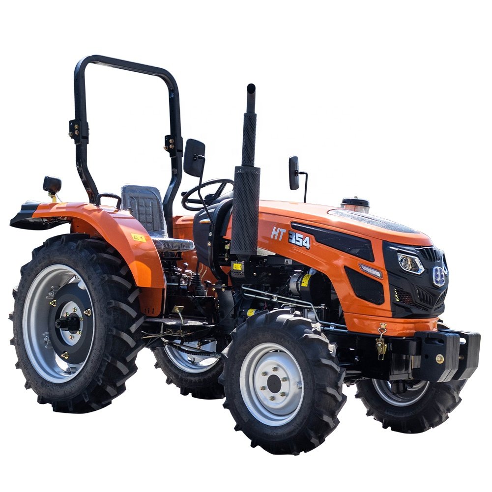 Small Tractor Garden 25hp 30hp 40hp 50hp 70hp Tractor Agricultural Mini Tractors with Front Loader