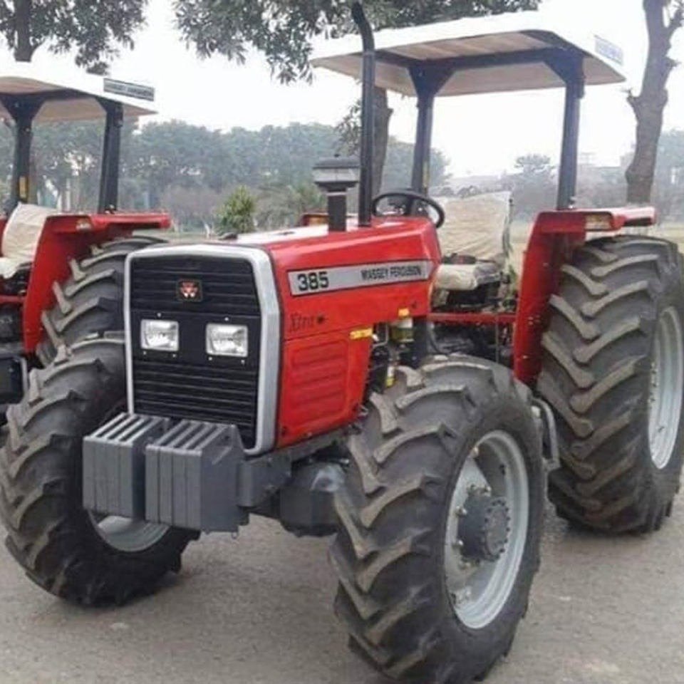 Massey Ferguson MF 385 4WD Wheel Tractor 85 HP Agriculture Tractor 4x4 Drive Cabin Option Engine Gearbox Core Farm Use 80