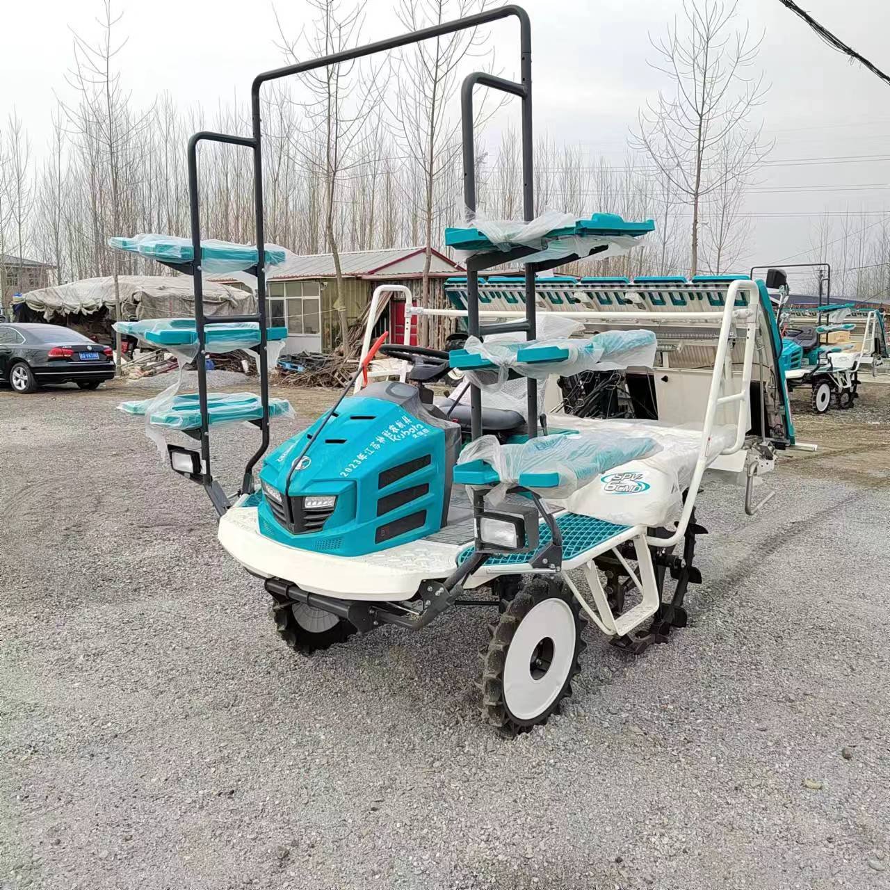 Agricultural Machinery Rice Transplanter Kubota 6 Rows 4X4WD Wheel Farm Equipment Rice Planting Machine Japan Version