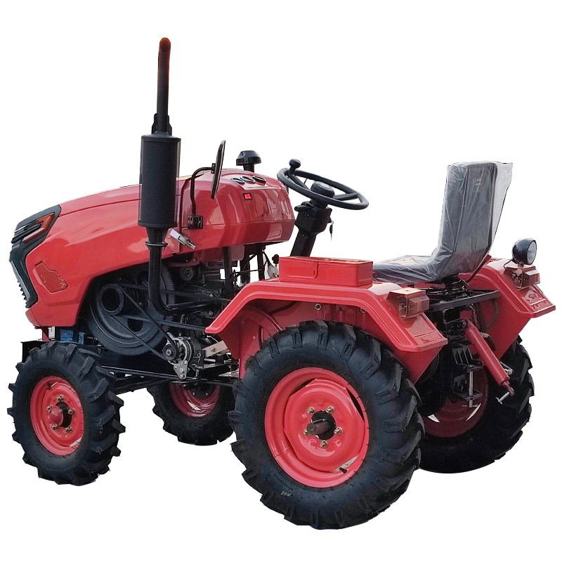 12HP 15HP 16HP 18HP 20HP Small Hand Tractor Mini Farm Mini Plow Plough Disc Double Blade Walking Red LOW COST China Tractor