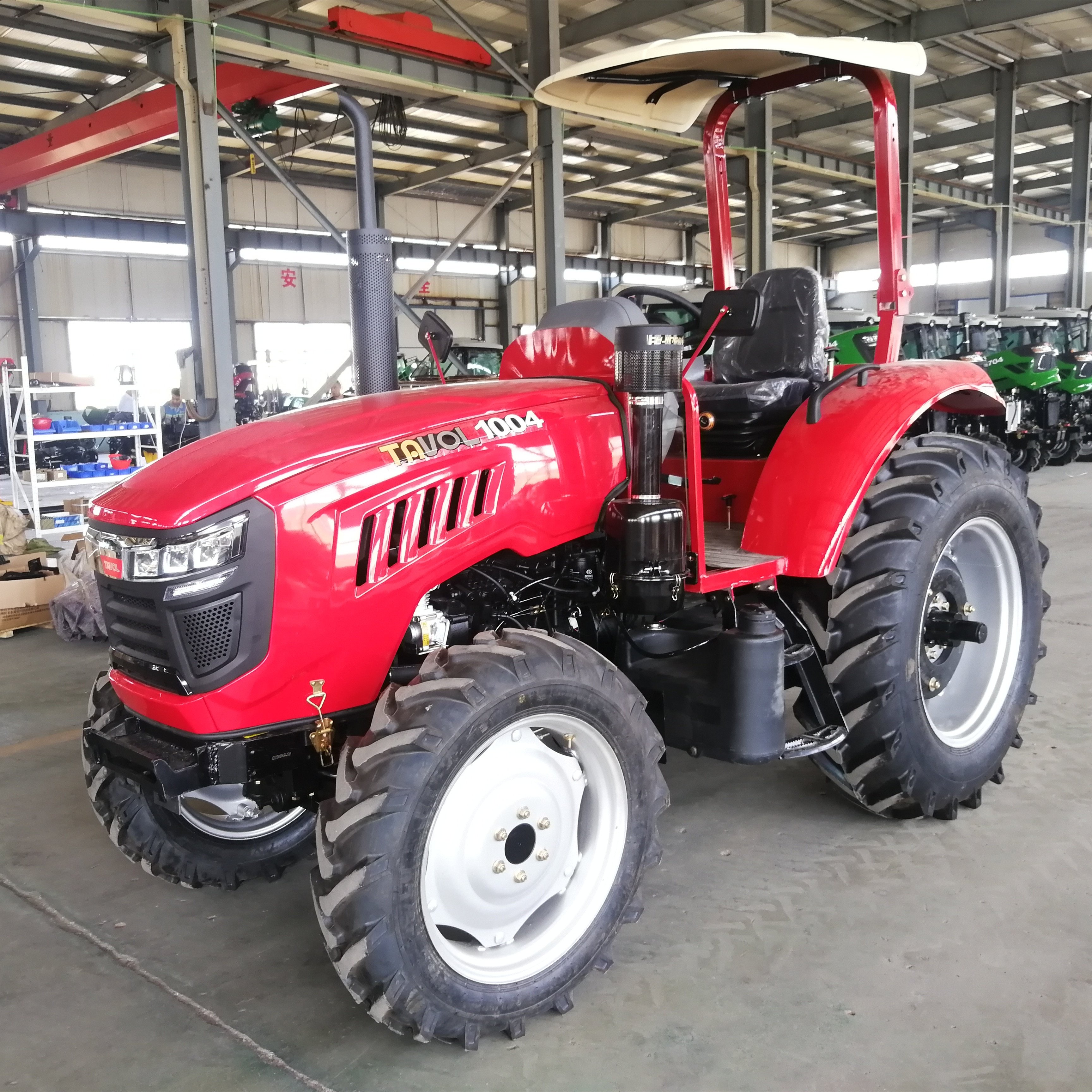 Strong Power 100hp Farm Tractor 4wd Trator Tracteur 100 PS Traktor Vineyard 4x4 Agriculture Tractor De 100hp Tractor