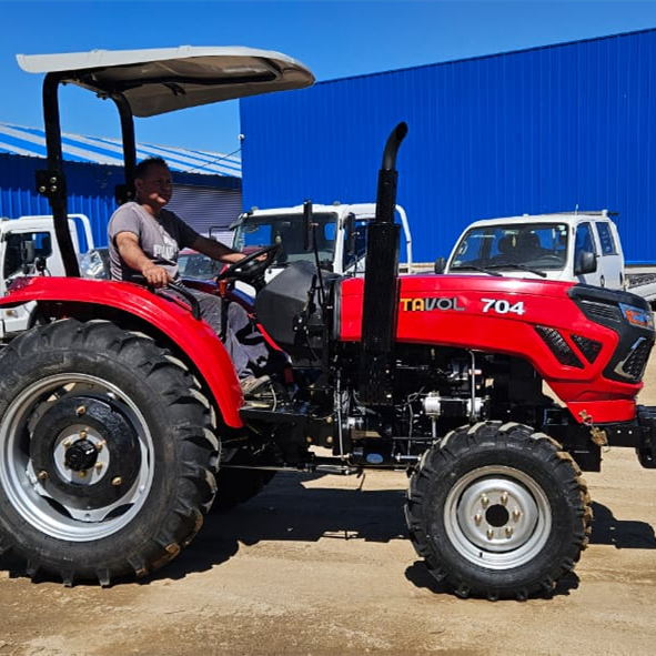 Tractors for Agriculture 50Hp 60Hp 70 Hp 4WD 4X4 Tractor Tavol Traktor Farm Tractor