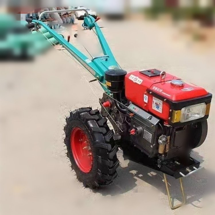 2024 Year Mini 12 hp 18hp 15hp 20hp Hand Walking Agricultural Two Wheel Plough Tractor