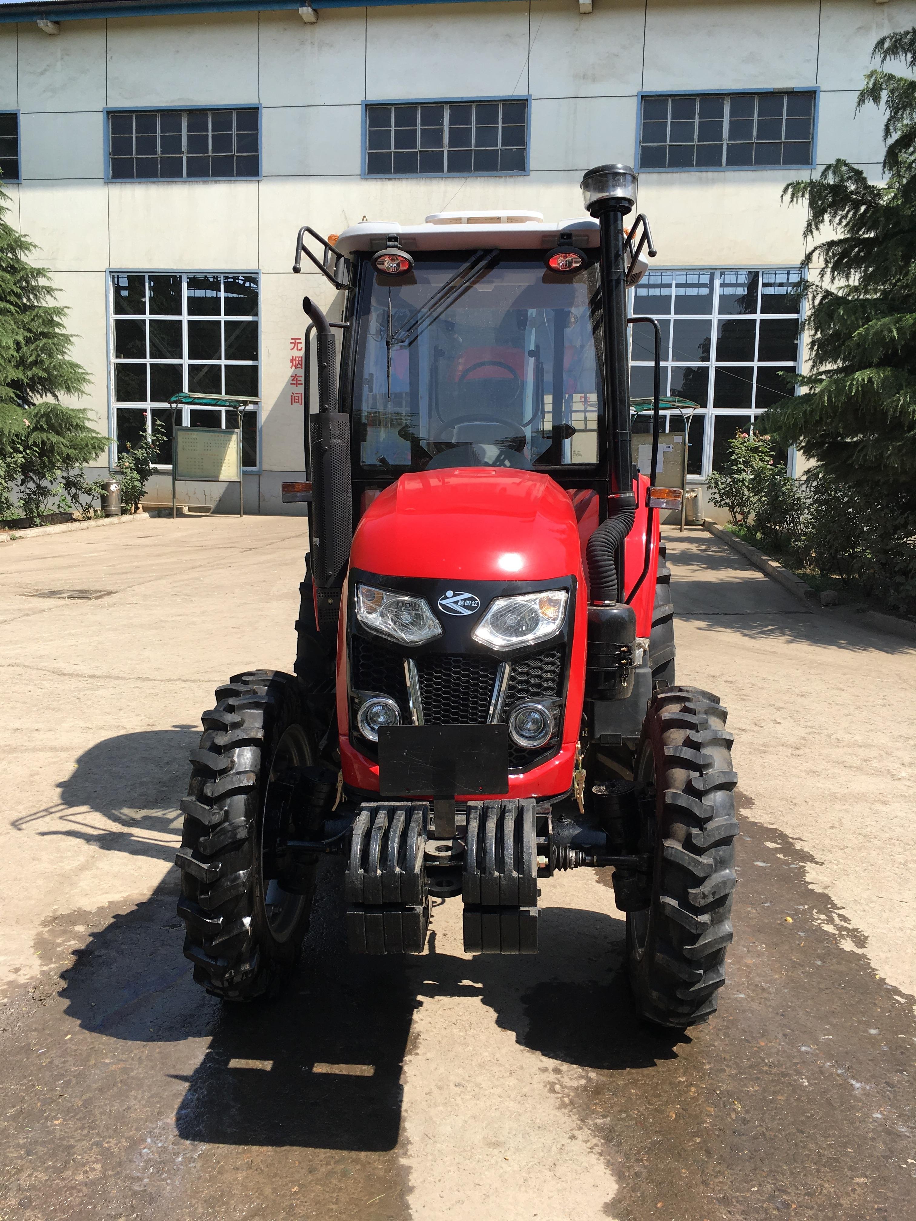 Lutong LT604 60HP 4WD Farm Tractor Air Conditioner Cabin Used 4x4 Wheel Tractor New Tiller Engine Motor Gearbox Core Included
