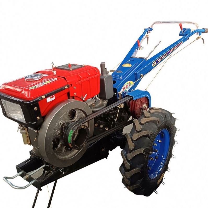 Agricultural Machinery Farm Mini 2 Wheel Walking Hand Tractor for Sale