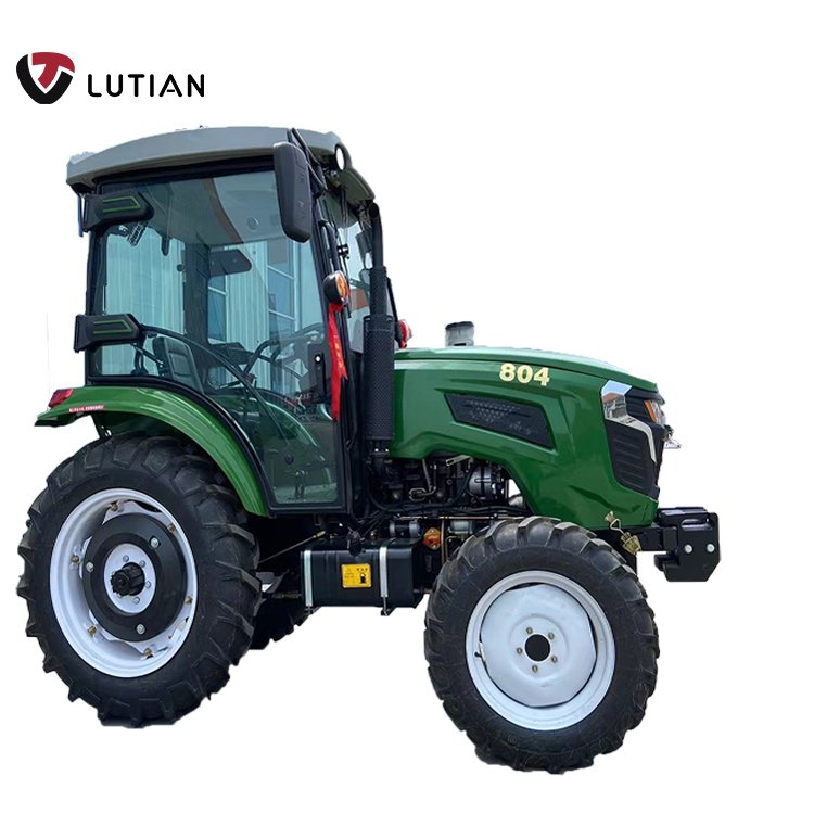 LUTIAN High Quality 80hp 90hp 100hp 4 WD Farm Tractors and Tractor Front End Loader Tiller for Agriculture Made in China