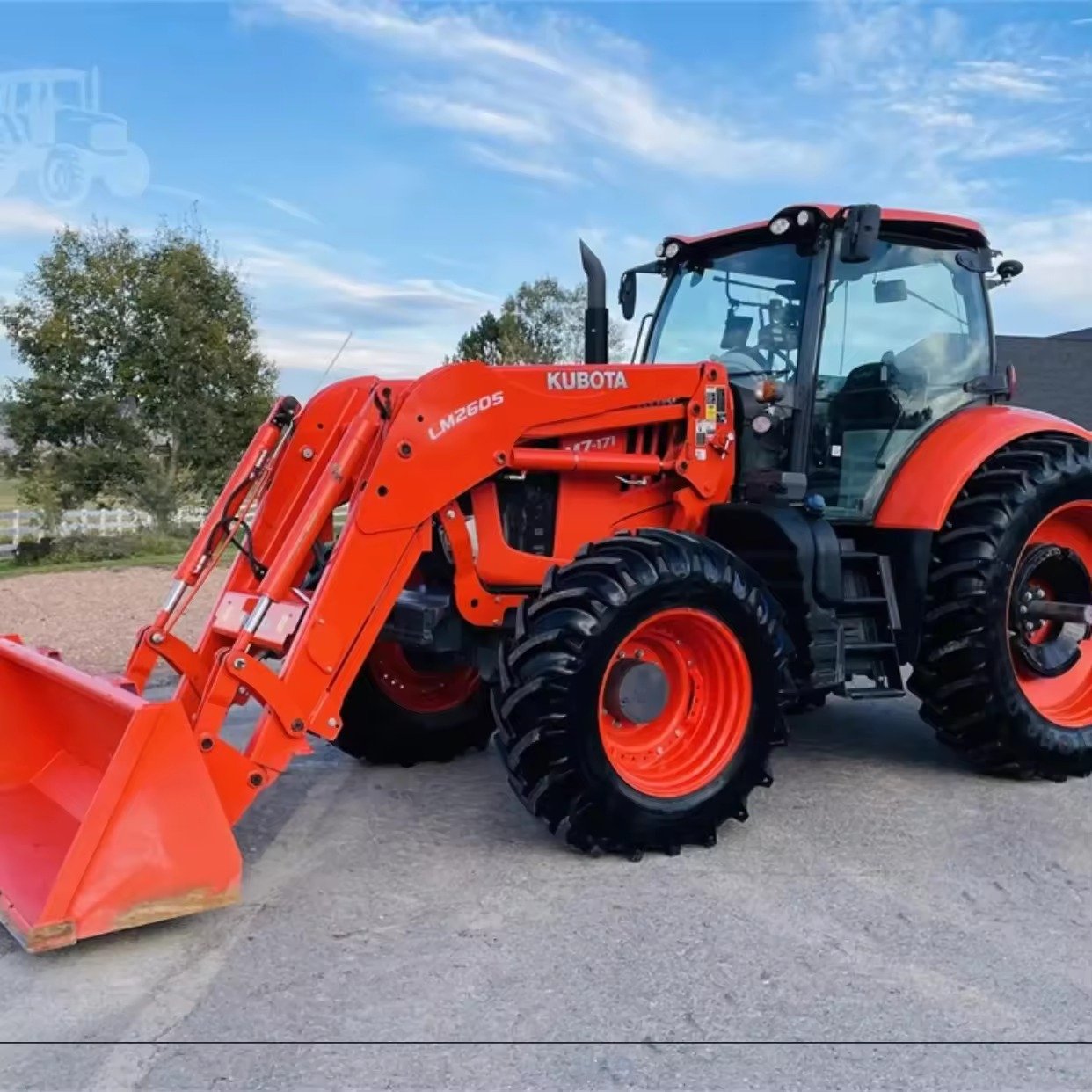 4 Wheels Drive M7171 KUBOTA TRACTOR Farming Machine Agricultural Tractors for Agricole Used with Equipment