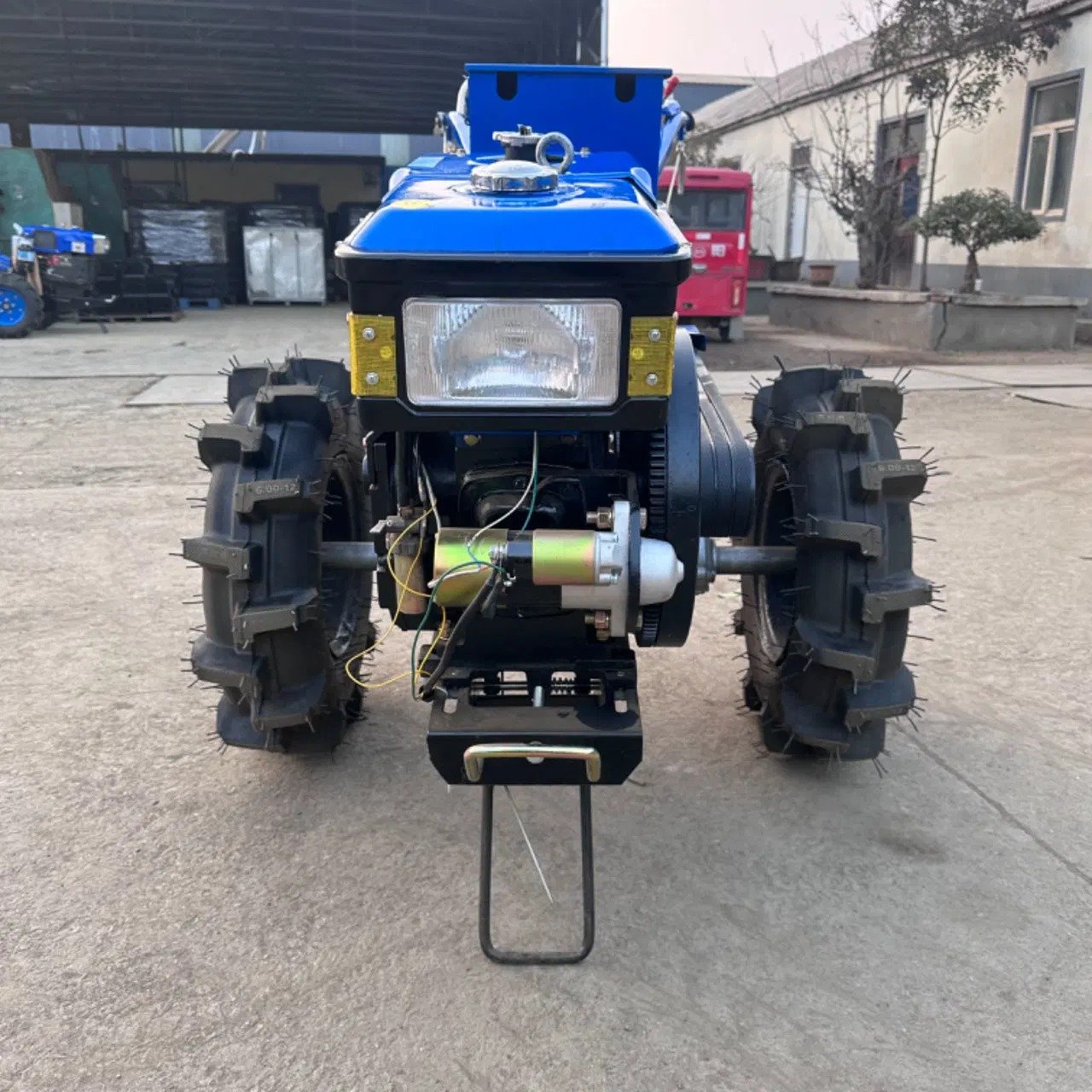 20hp 22hp Manual Agricultural Tractor Diesel Mini Tiller New 2WD Two-Wheel Walking Tractor Stock Featuring Core Engine Gearbox