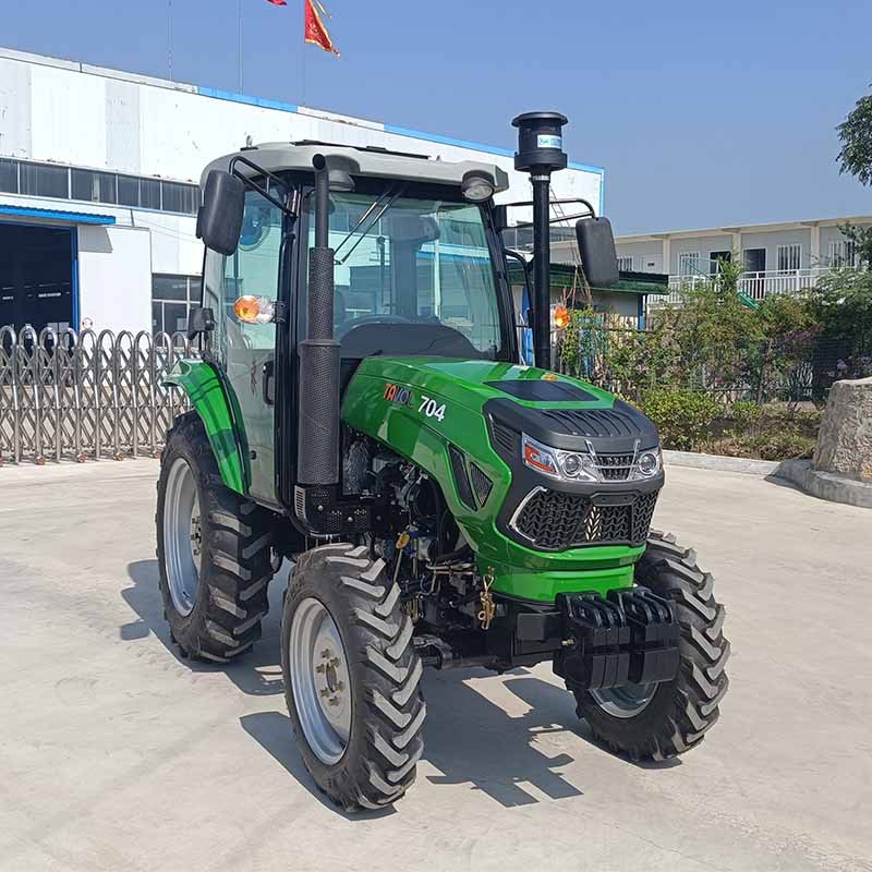 China Factory 45hp 60hp 70hp Mini 4WD Agriculture Tractor Cheap 4x4 Farm Wheel Tractor Diesel Engine 50ks Traktor Garden Tractor