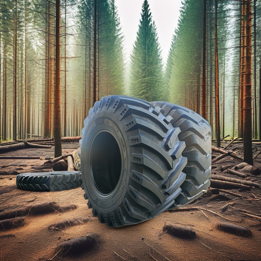 Bias Designed 30.5L-32 Inner Tube Tractor Tires for Agricultural Machinery and Logging Forest Use