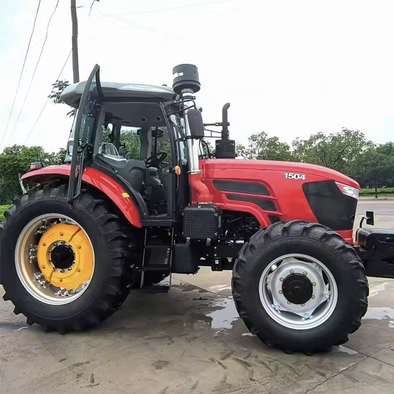 Manufacturer Supply 150Hp 4Wd Engine Wheel Garden Tractor Agricultural Mini Farm Tractor With Cab