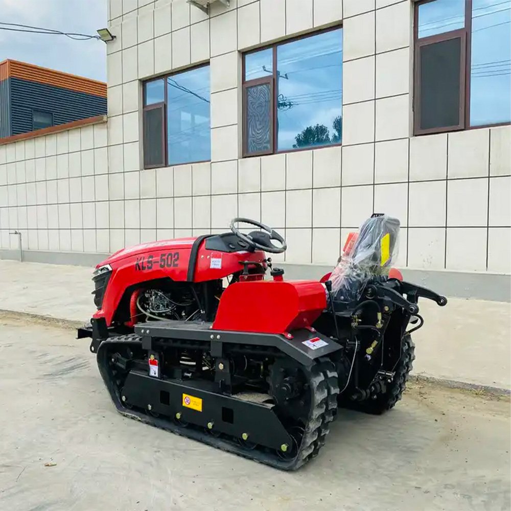 Multifunctional Farming Machine Remote Control Rotary Cultivator Agriculture Machinery Equipment Small Tractor Tiller