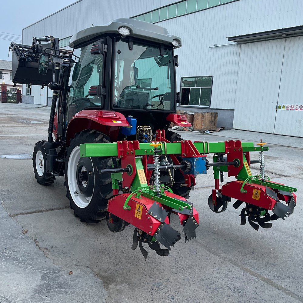 Multifunctional Made in China Compact Small Wheel Farm 504 Plough Tractor with Attachments