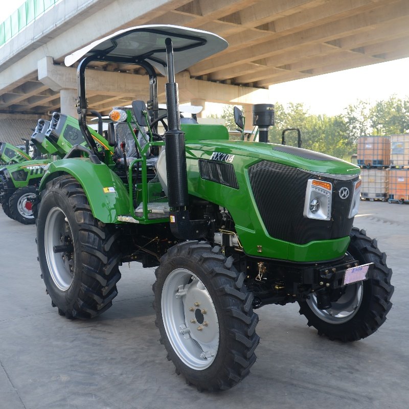4x4 80hp Sunshade Chinese Farm Tractors diesel Engine Traktor for Agriculture Trator