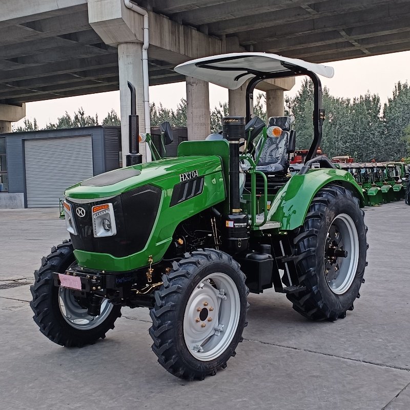 4x4 80hp Sunshade Chinese Farm Tractors diesel Engine Traktor for Agriculture Trator