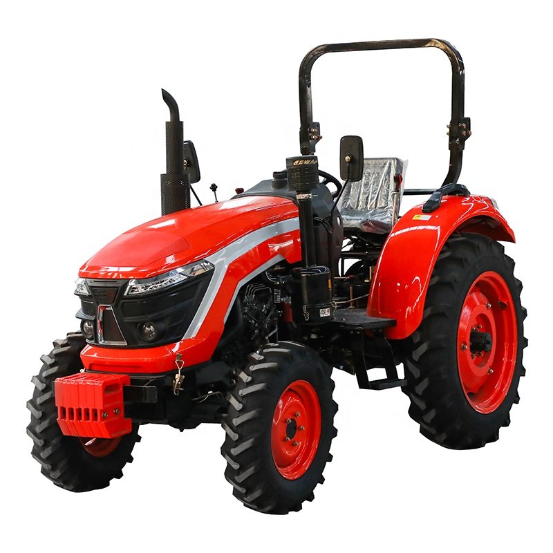 60hp 604 4WD 4x4 4 Wheel Drive Mini Farm Agricultural Traktor Walking Chinese New Tractor