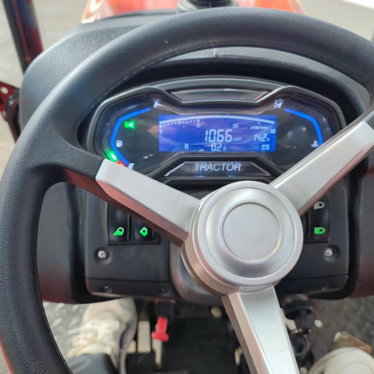 60hp 604 4WD 4x4 4 Wheel Drive Mini Farm Agricultural Traktor Walking Chinese New Tractor
