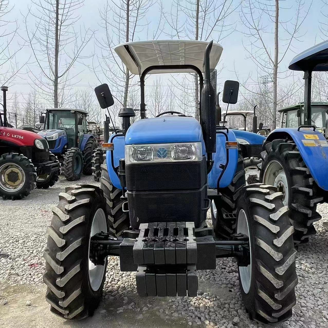 Used 70HP 80HP Agricultural Tractors with Good Condition