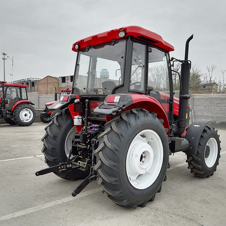Tractor Kobota Tractor 105hp ELX1054 Automatic Farm Cab Agriculture Equipment Cheap Chinese Multifunctional Tractors Prices 4WD YTO Engine