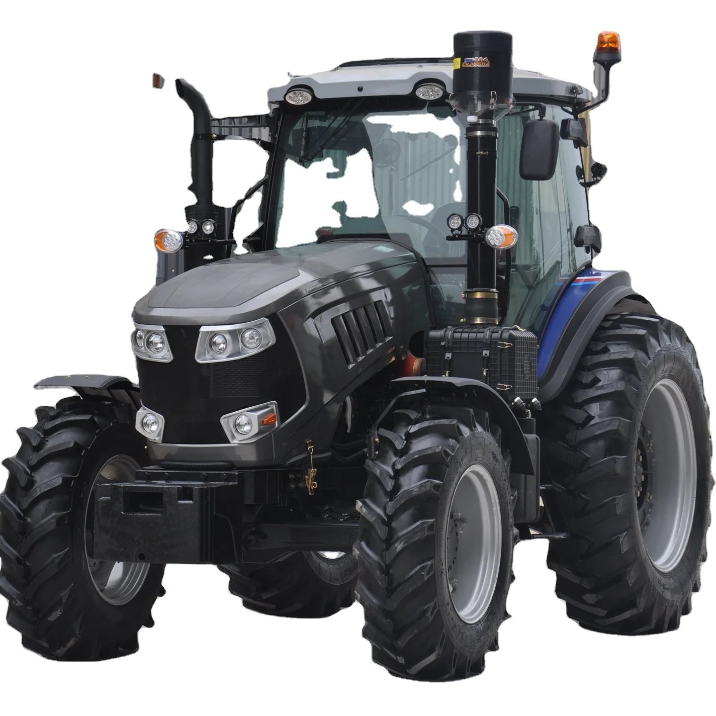 High Quality China Factory Manufacture 25-180HP Agricultural Wheel Farm Tractor with ISO CE Pvoc-Coc Co Certificates