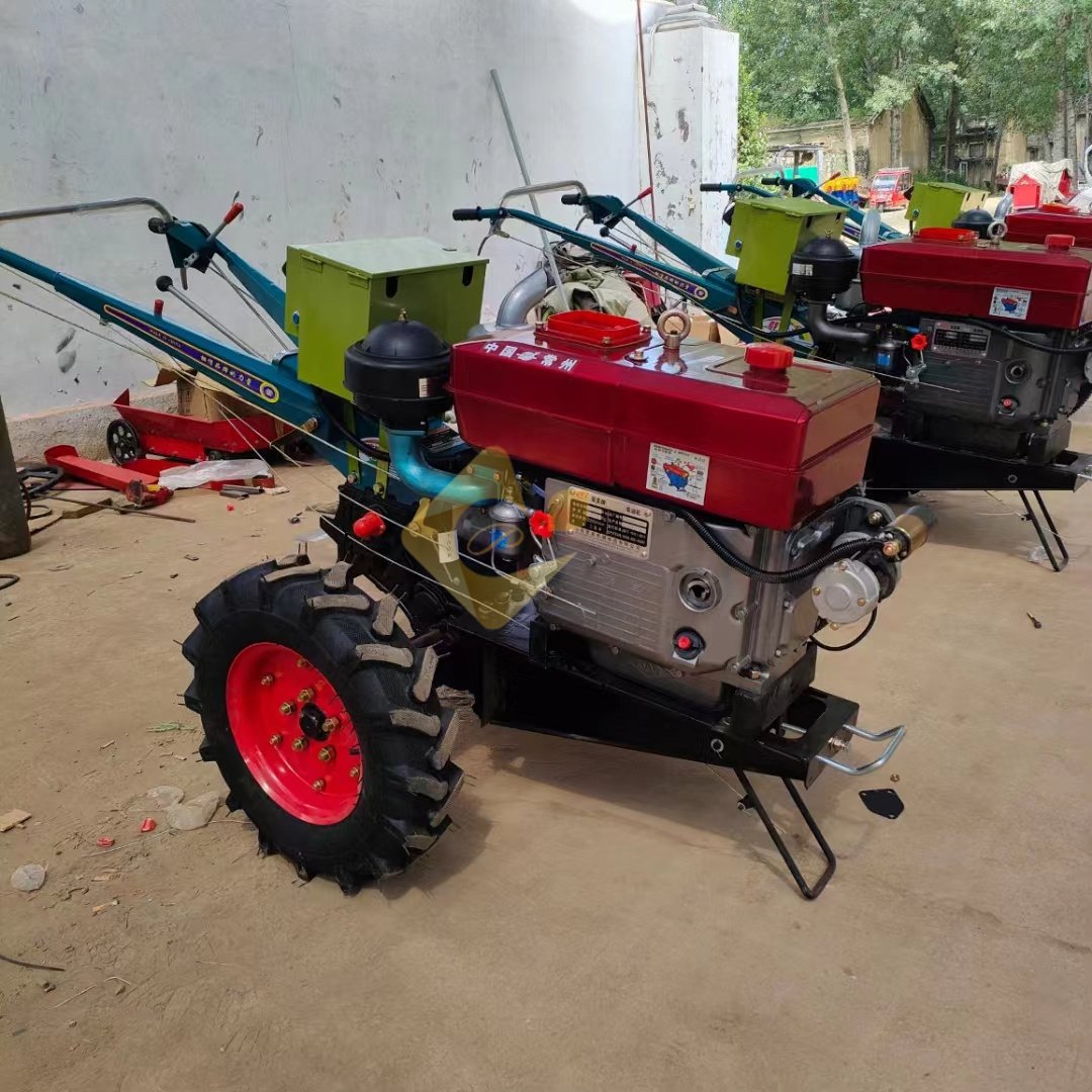 China Small 10 Hp Paddy Wheel Walking Tractor 8-20hp Machine Tractor Agricultural Equipments Mini Tractor Price