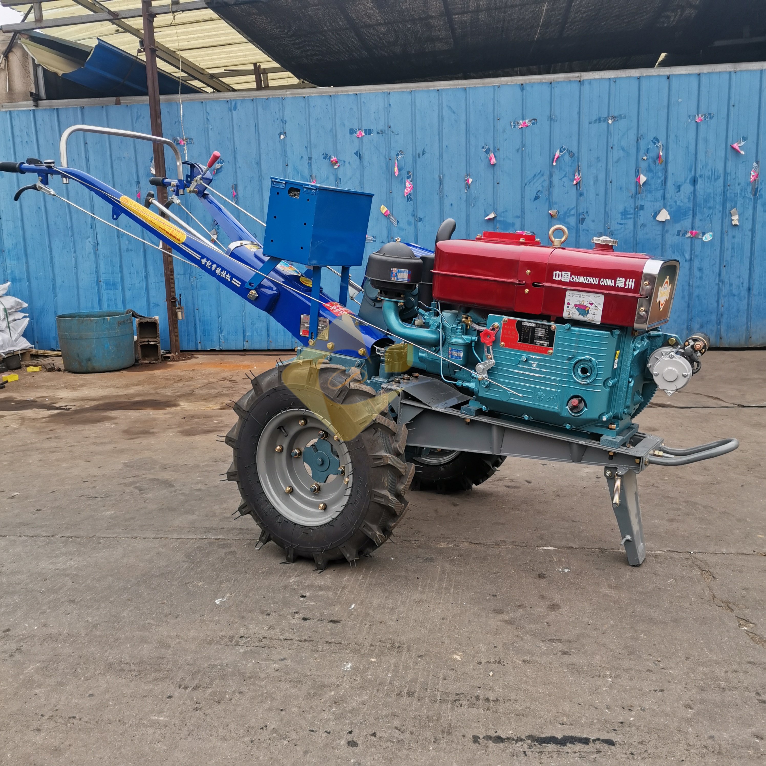 China Small 10 Hp Paddy Wheel Walking Tractor 8-20hp Machine Tractor Agricultural Equipments Mini Tractor Price
