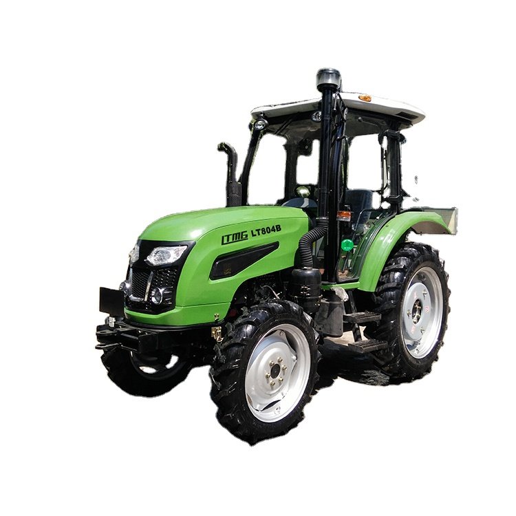 LTMG 4X4 Wheel 4WD 40hp 50hp 60hp 70hp 90hp 100hp Tractor Front Loader Farm Garden Tractor with Optional Parts