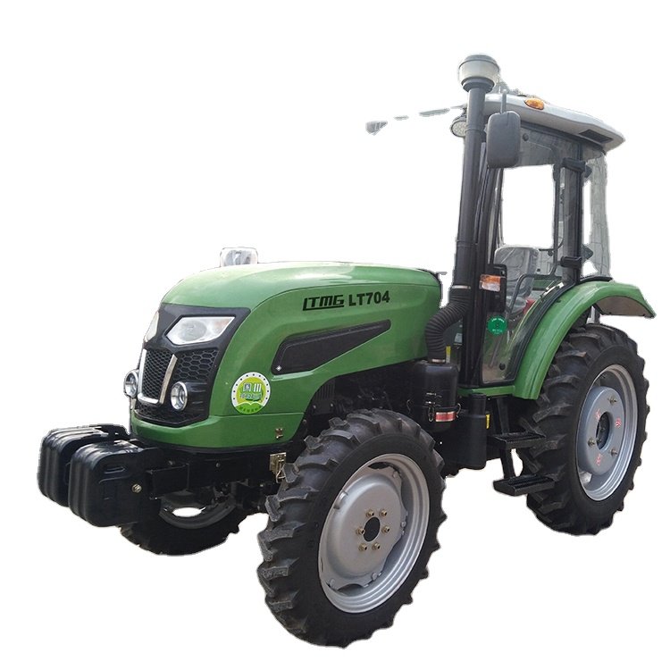 LTMG 4X4 Wheel 4WD 40hp 50hp 60hp 70hp 90hp 100hp Tractor Front Loader Farm Garden Tractor with Optional Parts