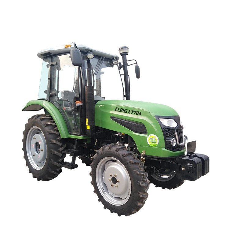 LTMG 4X4 Wheel 4WD 40hp 50hp 60hp 70hp 90hp 100hp Tractor Front Loader Farm Garden Tractor with Optional Parts