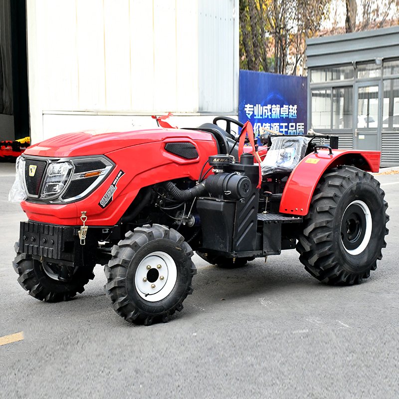 Newest 80HP 4WD Agricultural Tractor 804TB Multifunctional Mini Farm Training Engine 2WD Powerful 80HP 4WD Agricultural Tractor
