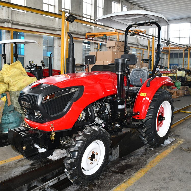 Agricultural 70HP Tractor Diesel-powered Four-wheel Drive Cultivator Tractor