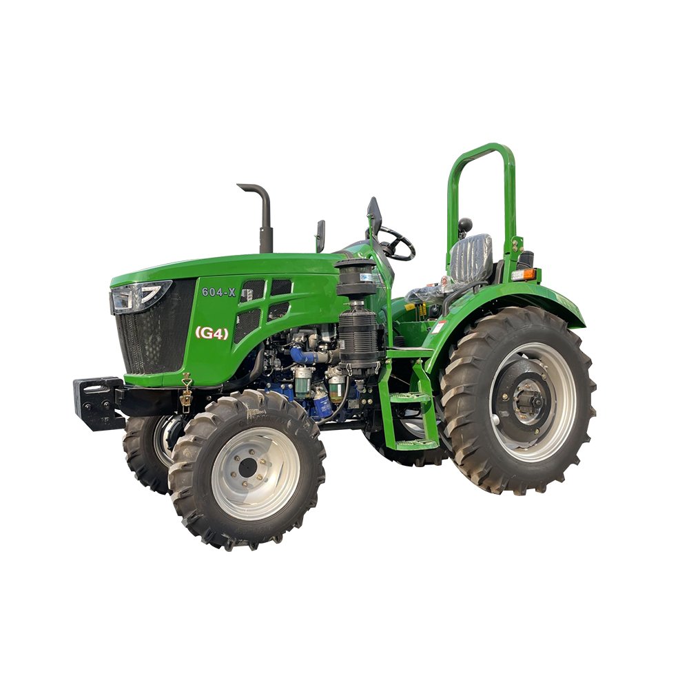 China Factory Supply 4 Wheel Farming Tractor Mini Power Agricultural Compact Tractors for Sale
