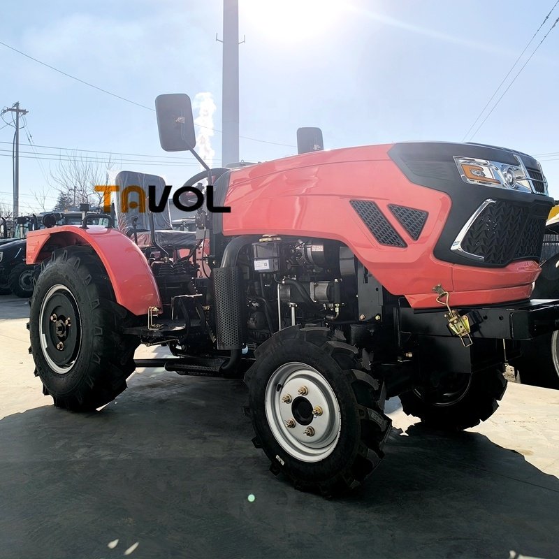 Mini Agriculture Four Wheel Drive Tractor Small Compact Orchard Garden Greenhouse Farm