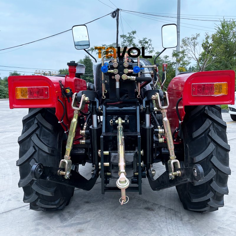 Mini Agriculture Four Wheel Drive Tractor Small Compact Orchard Garden Greenhouse Farm