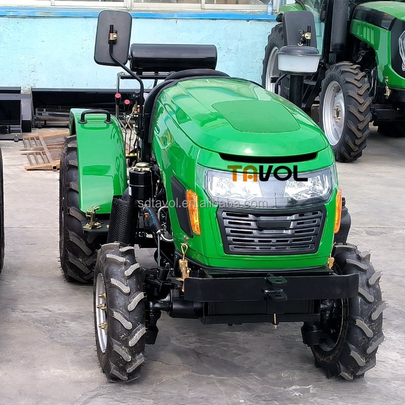 Mini Agriculture Four Wheel Drive Tractor Small Compact Orchard Garden Greenhouse Farm