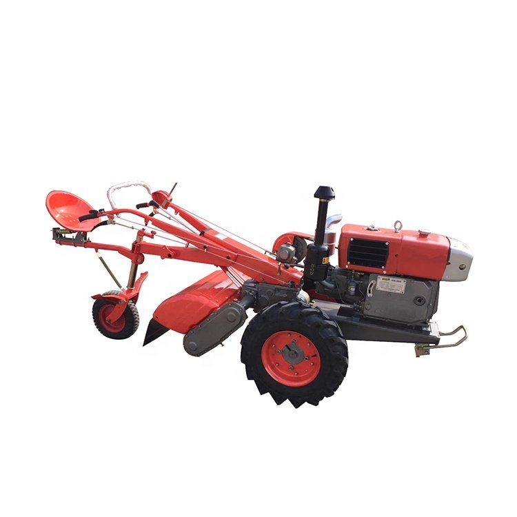 Hand Walking Tractor Prices Mini Walk Behind Tractor Farming 2 Wheel Tractors