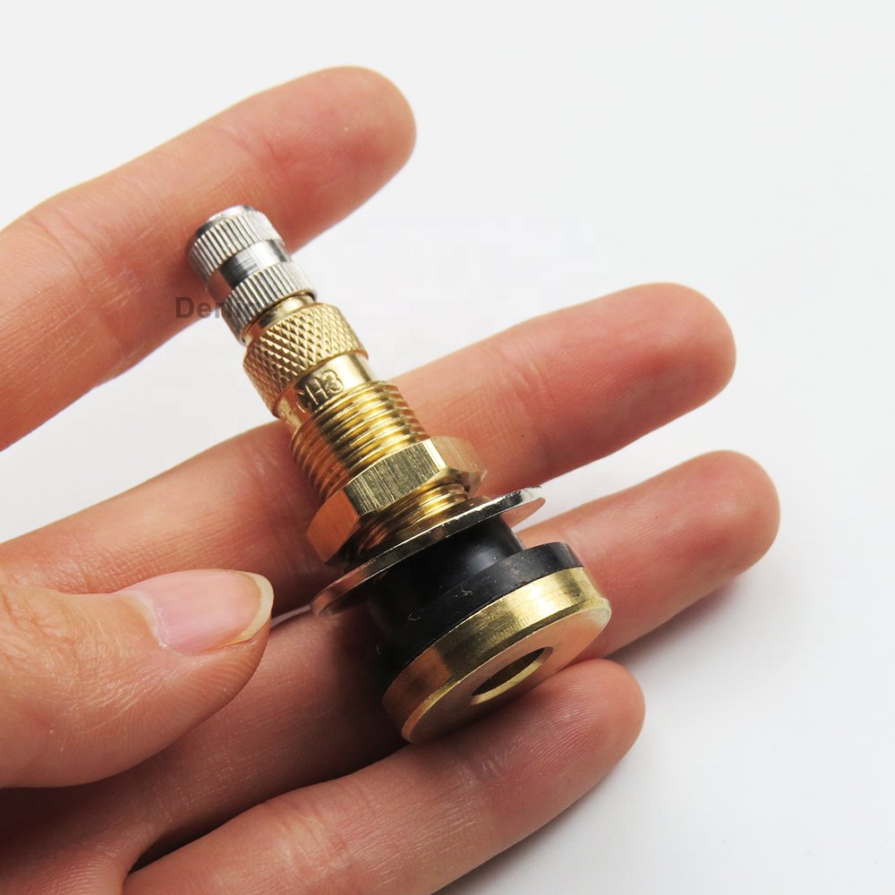 Brass Tractor Tubeless Valve Industrial Agricultural air Liquid Tire Valve TR618A