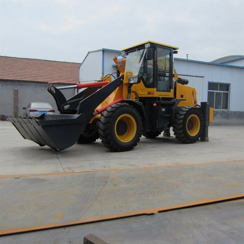Mini TLST-40 Diesel Engine Front Loader with Shandong Gearbox Bearing Core Components China Shandong Wheel Loader Pump Motor