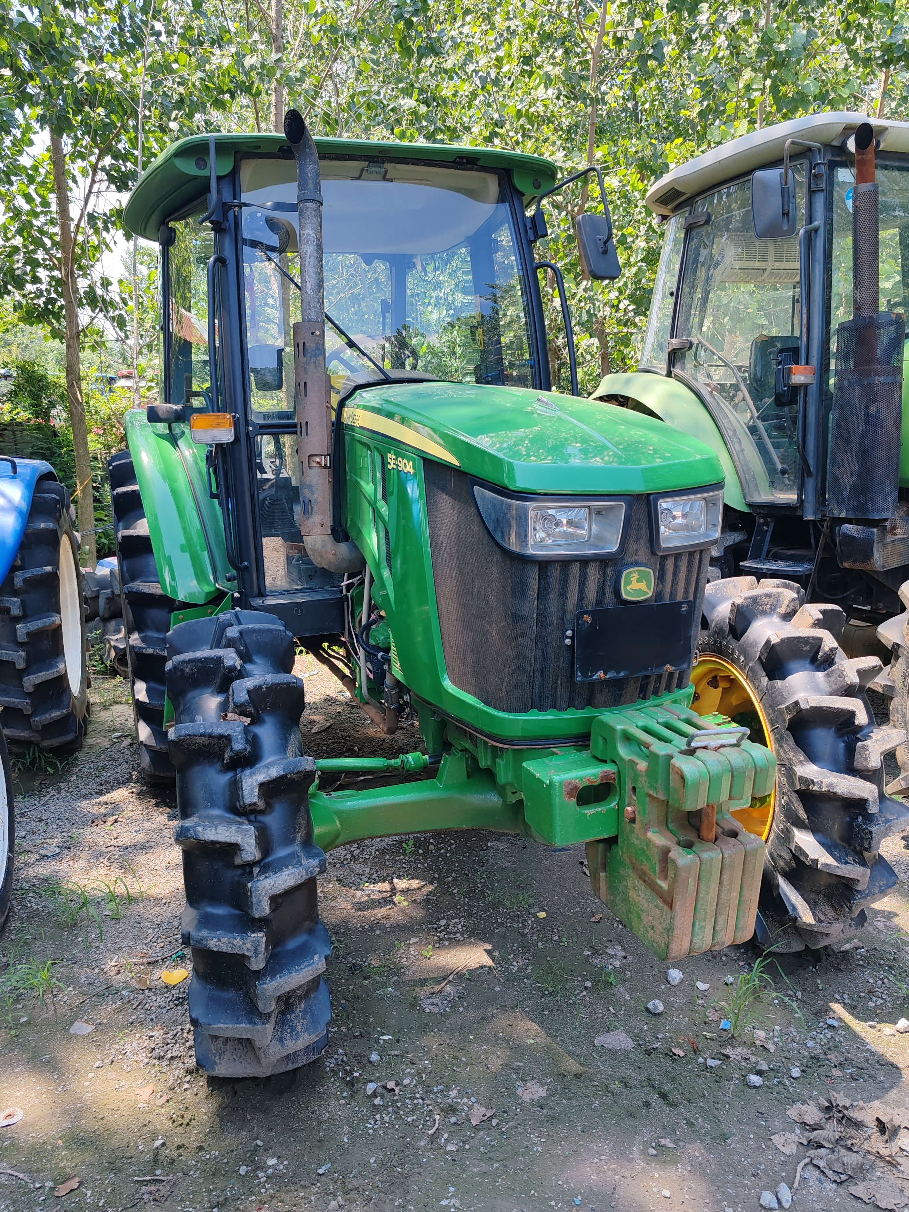 Used Machinery Tractor 75Hp 4Wd for Agriculture John Deer Tractors